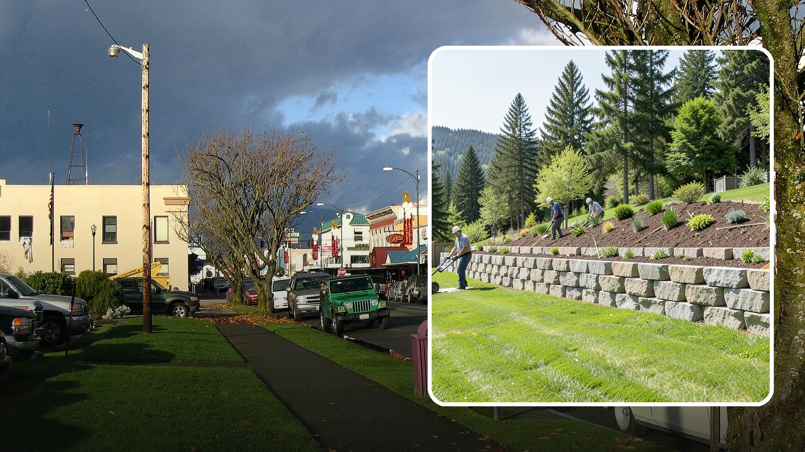 Segmental Block Retaining Wall in Arlington, Snohomish County, WA - An engineered mortarless wall of interlocking segmental units, ideal for taller PNW slopes that demand reinforcement and reliable...