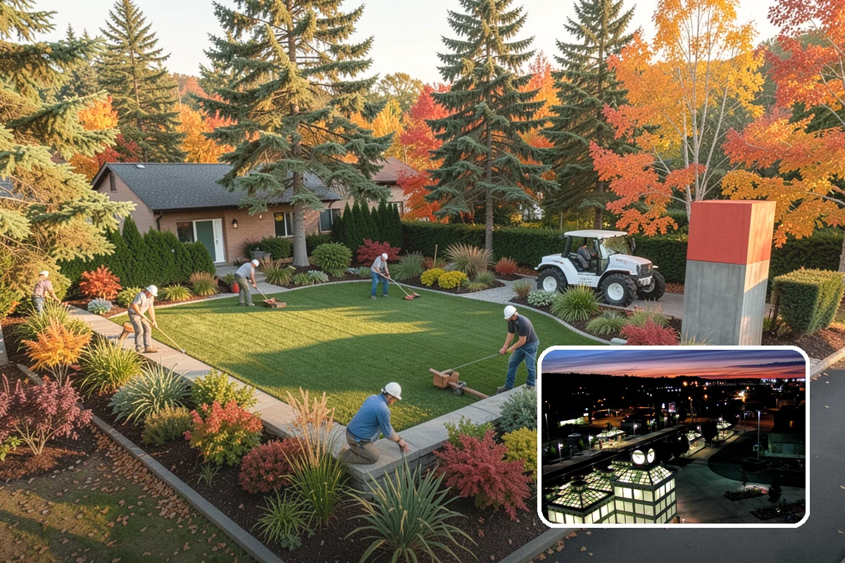 Segmental Block Retaining Wall in Auburn, King County, WA - Handles taller walls with geogrid reinforcement