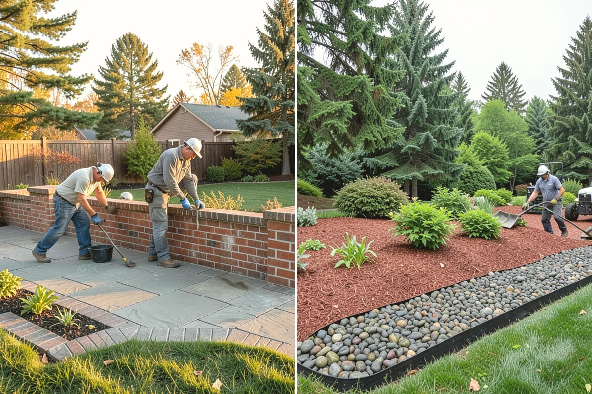 Segmental Block Retaining Wall in Burien, King County, WA - Excavate the slope and any geogrid embedment zone