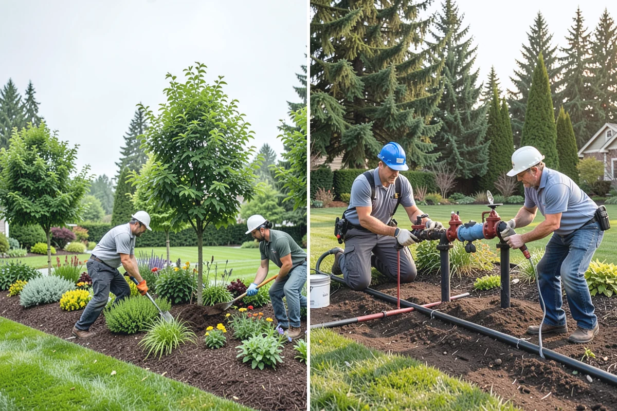 Segmental Block Retaining Wall in Darrington, Snohomish County, WA - Excavate the slope and any geogrid embedment zone