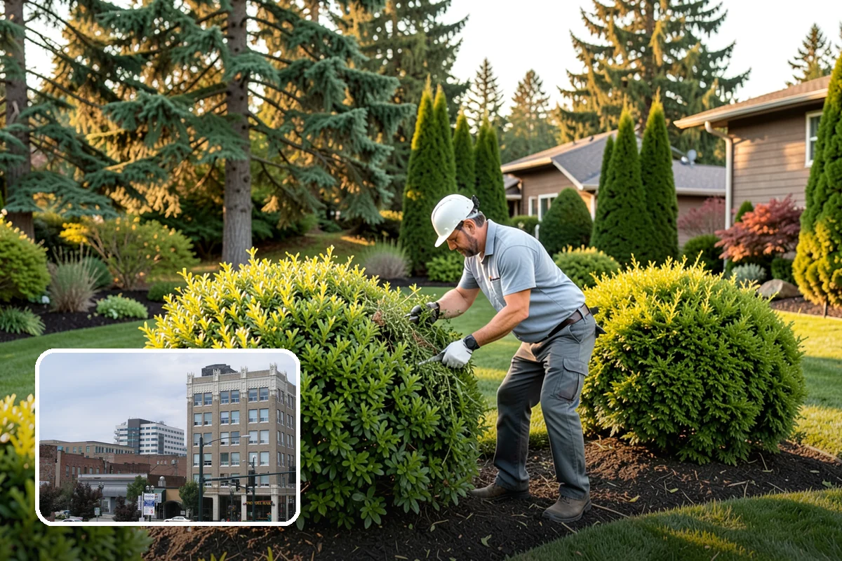 Segmental Block Retaining Wall in Everett, Snohomish County, WA - Handles taller walls with geogrid reinforcement