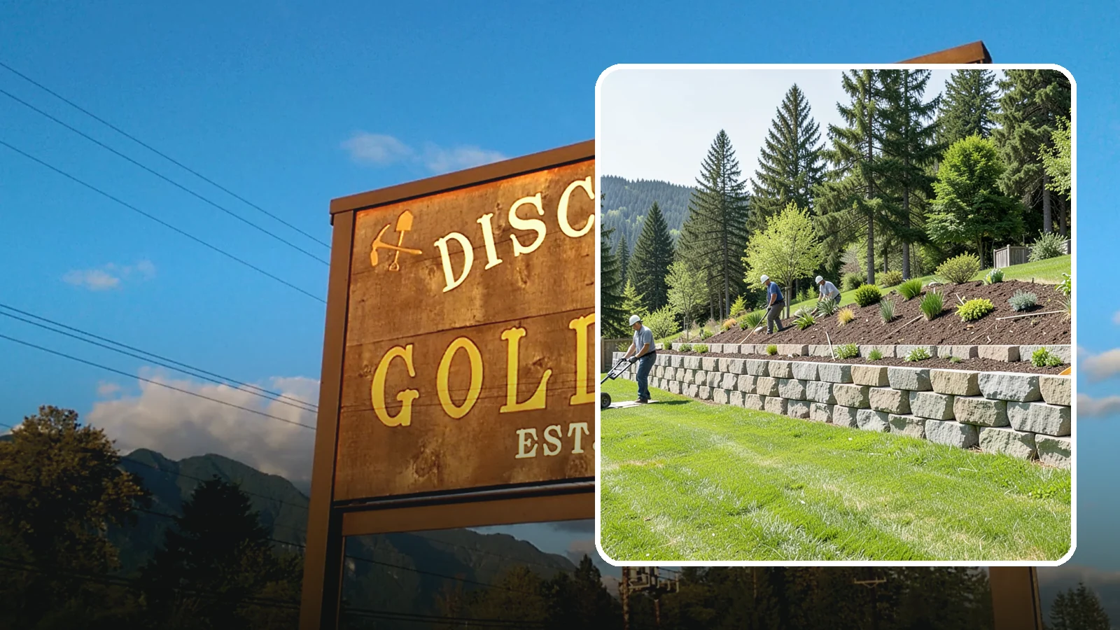 Segmental Block Retaining Wall in Gold Bar, Snohomish County, WA - An engineered mortarless wall of interlocking segmental units, ideal for taller PNW slopes that demand reinforcement and reliable...