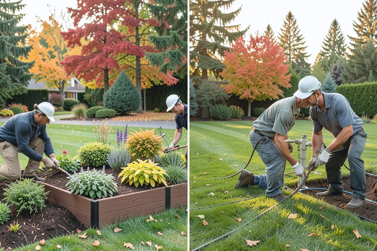 Segmental Block Retaining Wall in Gold Bar, Snohomish County, WA - Excavate the slope and any geogrid embedment zone