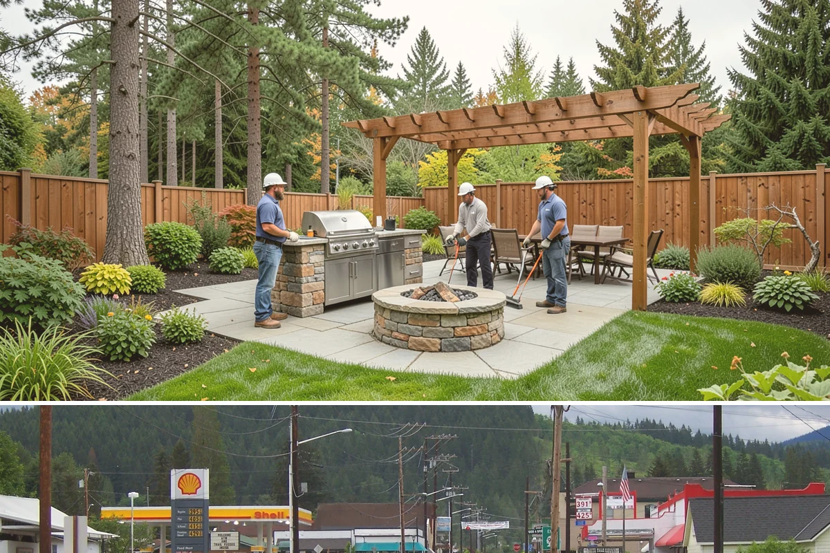 Segmental Block Retaining Wall in Granite Falls, Snohomish County, WA - Ideal in the drier spring-to-autumn window for compaction, but the mortarless system lets our teams install through much of the...