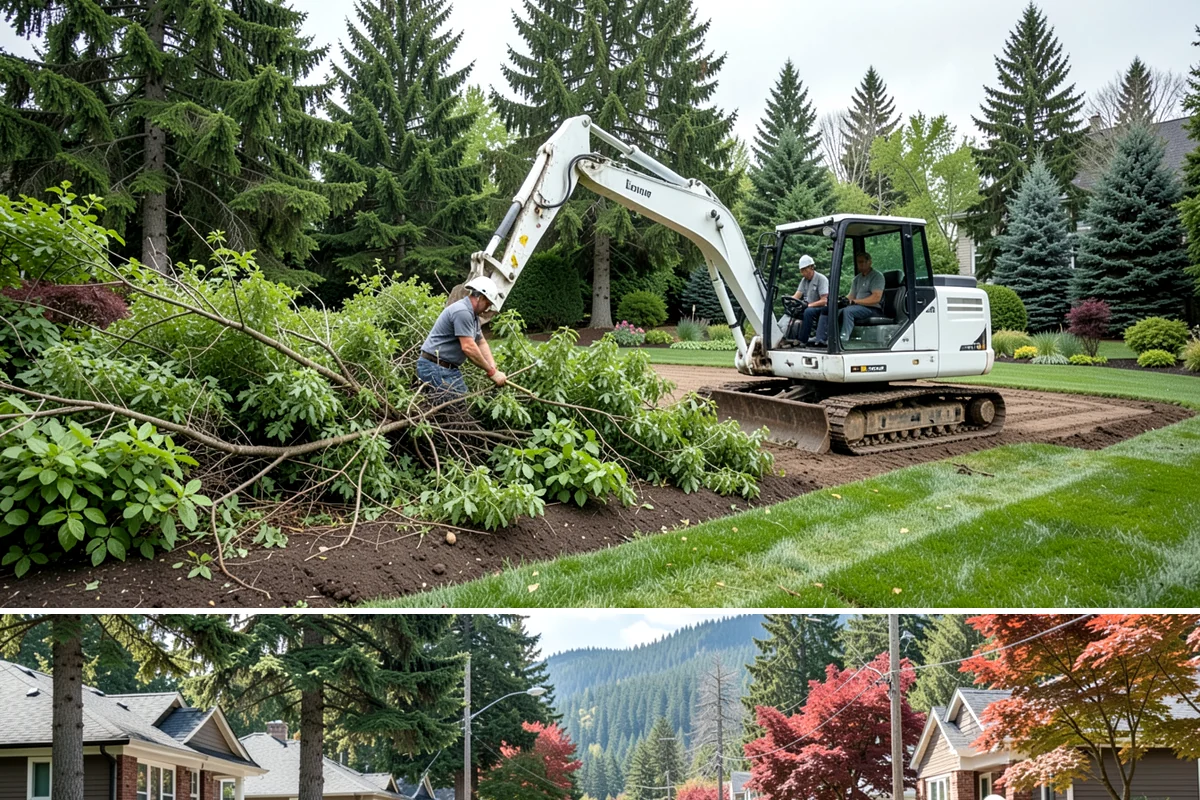 Segmental Block Retaining Wall in Hunts Point, King County, WA - Ideal in the drier spring-to-autumn window for compaction, but the mortarless system lets our teams install through much of the...