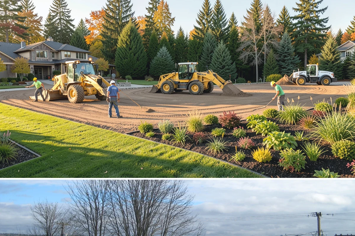 Segmental Block Retaining Wall in Langley, Island County, WA - Ideal in the drier spring-to-autumn window for compaction, but the mortarless system lets our teams install through much of the...