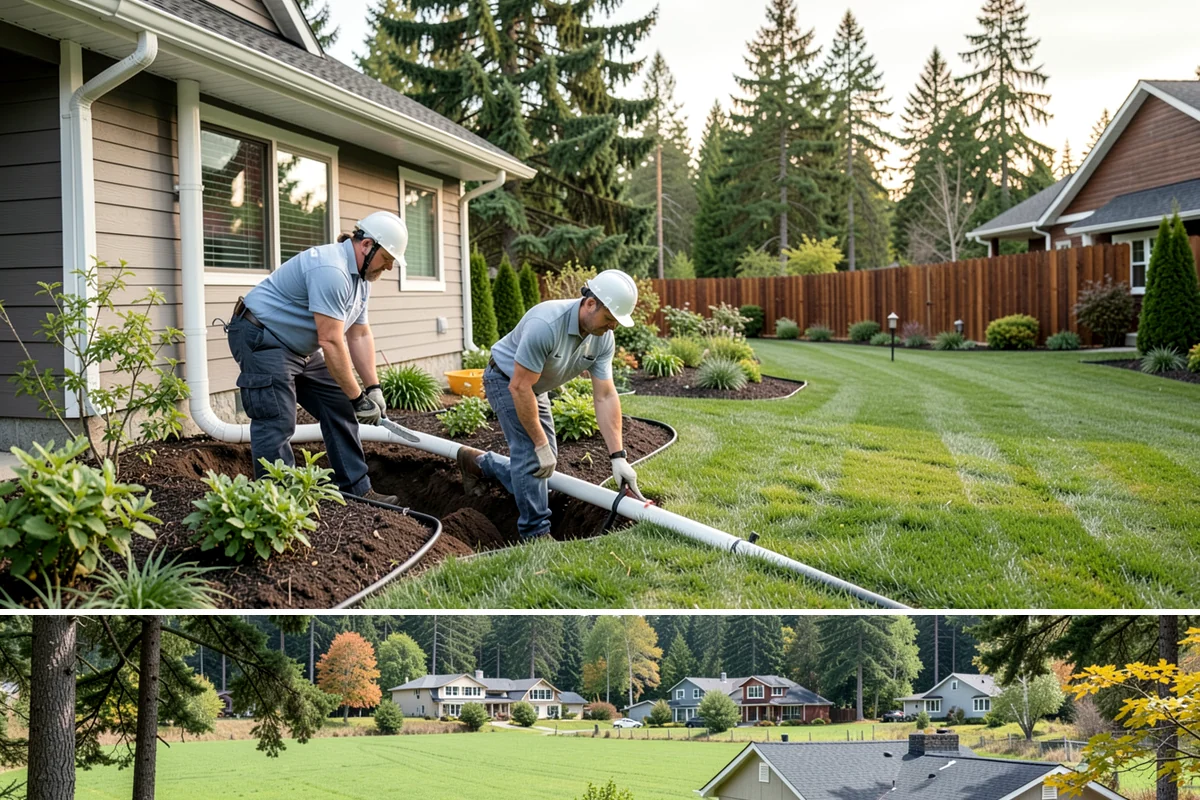 Segmental Block Retaining Wall in Lyman, Skagit County, WA - Ideal in the drier spring-to-autumn window for compaction, but the mortarless system lets our teams install through much of the...
