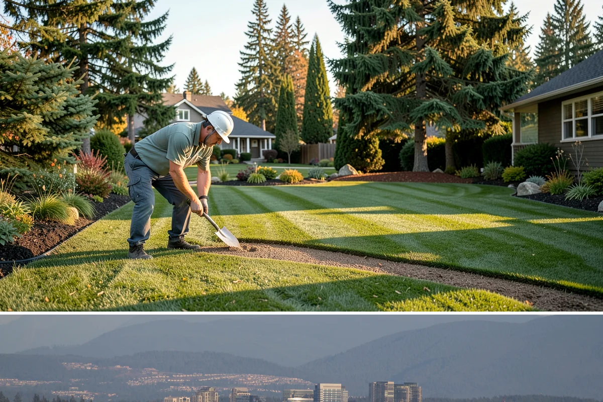 Segmental Block Retaining Wall in Medina, King County, WA - Ideal in the drier spring-to-autumn window for compaction, but the mortarless system lets our teams install through much of the...