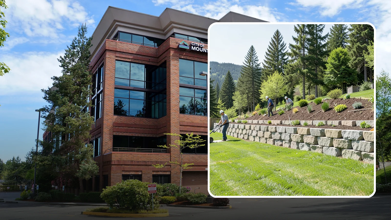 Segmental Block Retaining Wall in Mountlake Terrace, Snohomish County, WA - An engineered mortarless wall of interlocking segmental units, ideal for taller PNW slopes that demand reinforcement and reliable...