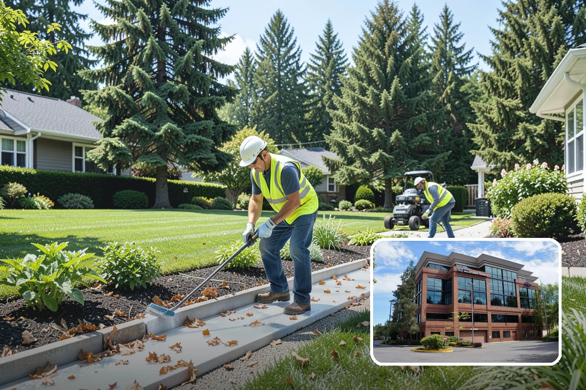 Segmental Block Retaining Wall in Mountlake Terrace, Snohomish County, WA - Handles taller walls with geogrid reinforcement