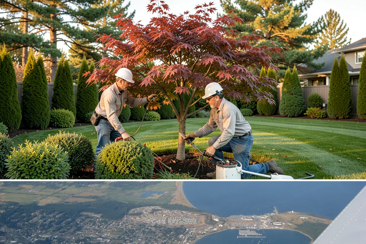 Segmental Block Retaining Wall in Oak Harbor, Island County, WA - Ideal in the drier spring-to-autumn window for compaction, but the mortarless system lets our teams install through much of the...