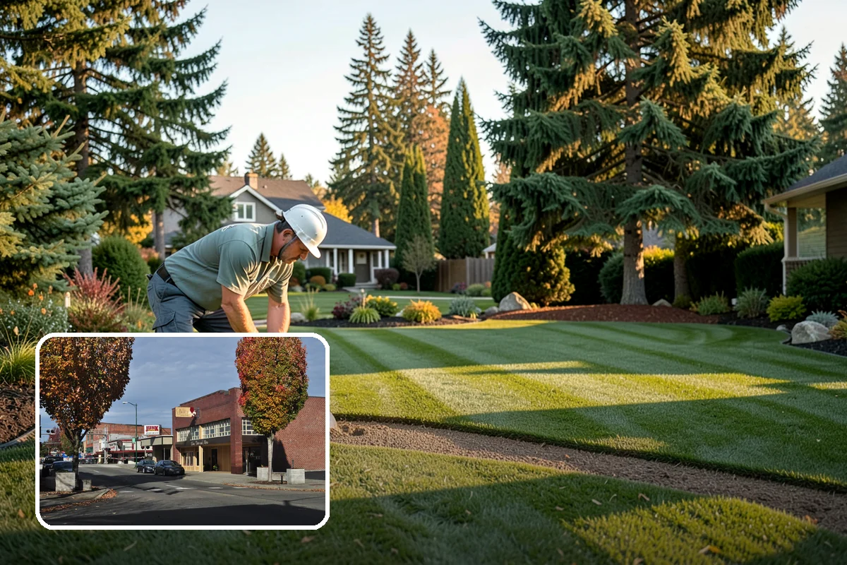 Segmental Block Retaining Wall in Puyallup, Pierce County, WA - Handles taller walls with geogrid reinforcement