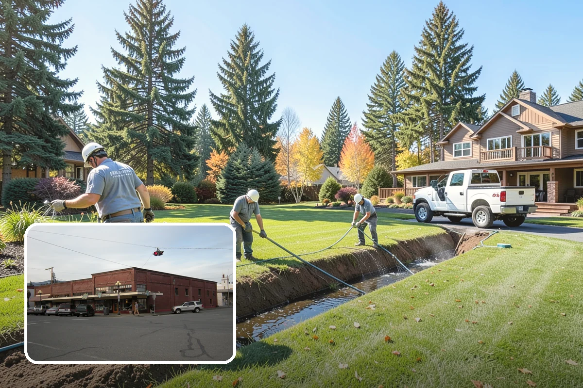 Segmental Block Retaining Wall in Sedro-Woolley, Skagit County, WA - Handles taller walls with geogrid reinforcement