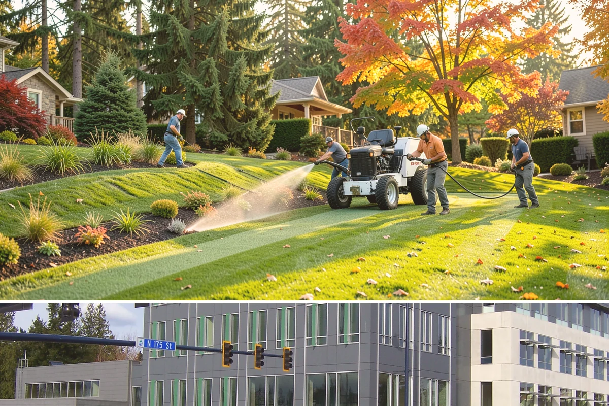 Segmental Block Retaining Wall in Shoreline, King County, WA - Ideal in the drier spring-to-autumn window for compaction, but the mortarless system lets our teams install through much of the...