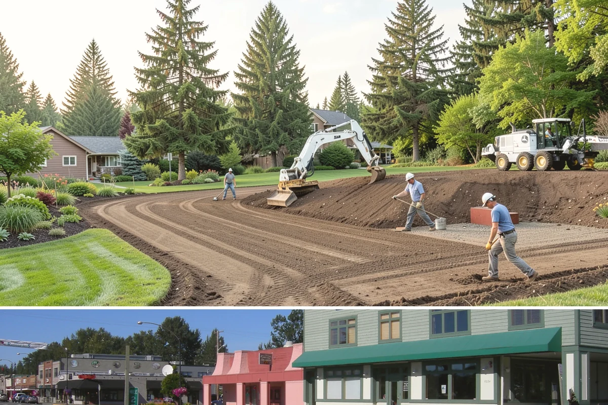 Segmental Block Retaining Wall in Snoqualmie, King County, WA - Ideal in the drier spring-to-autumn window for compaction, but the mortarless system lets our teams install through much of the...