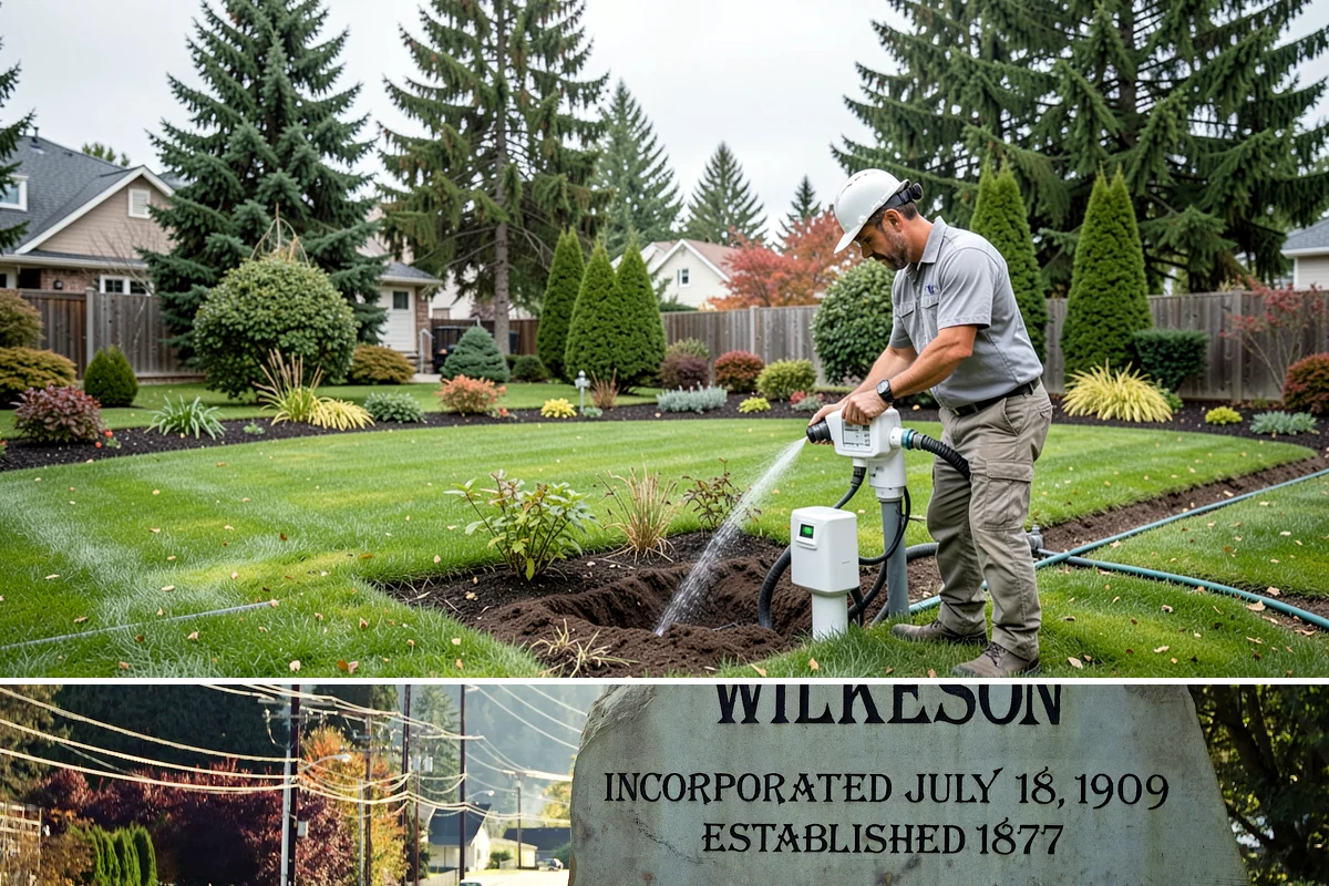 Segmental Block Retaining Wall in Wilkeson, Pierce County, WA - Ideal in the drier spring-to-autumn window for compaction, but the mortarless system lets our teams install through much of the...
