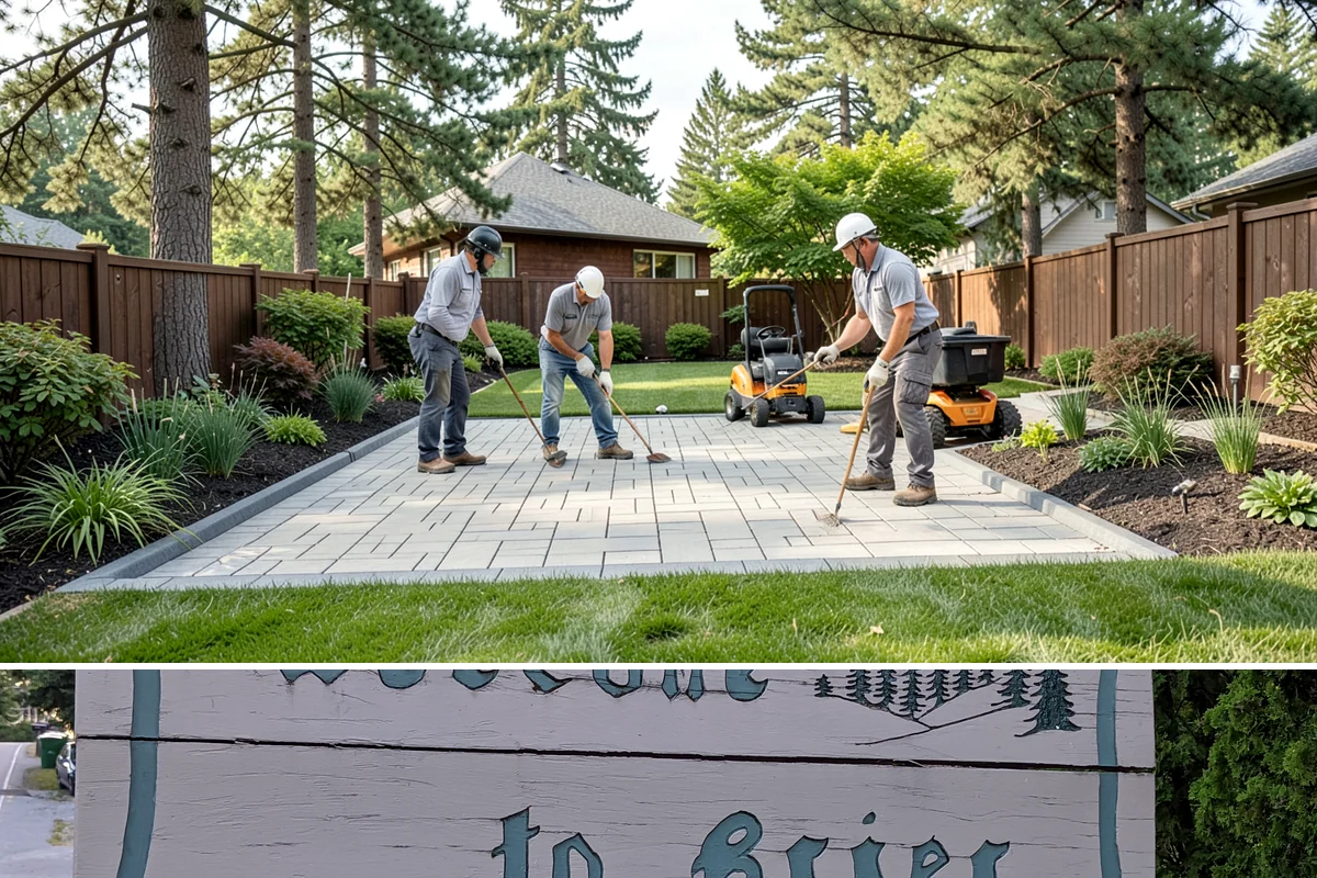 Shade Structure Installation in Brier, Snohomish County, WA - Best installed spring through fall.