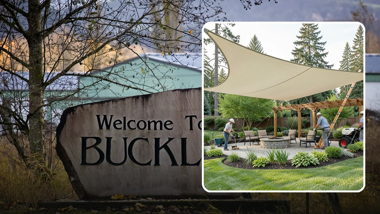 Shade Structure Installation in Buckley, Pierce County, WA - Shade sails, canopies, and structures that bring comfortable, stylish shade to any outdoor space.