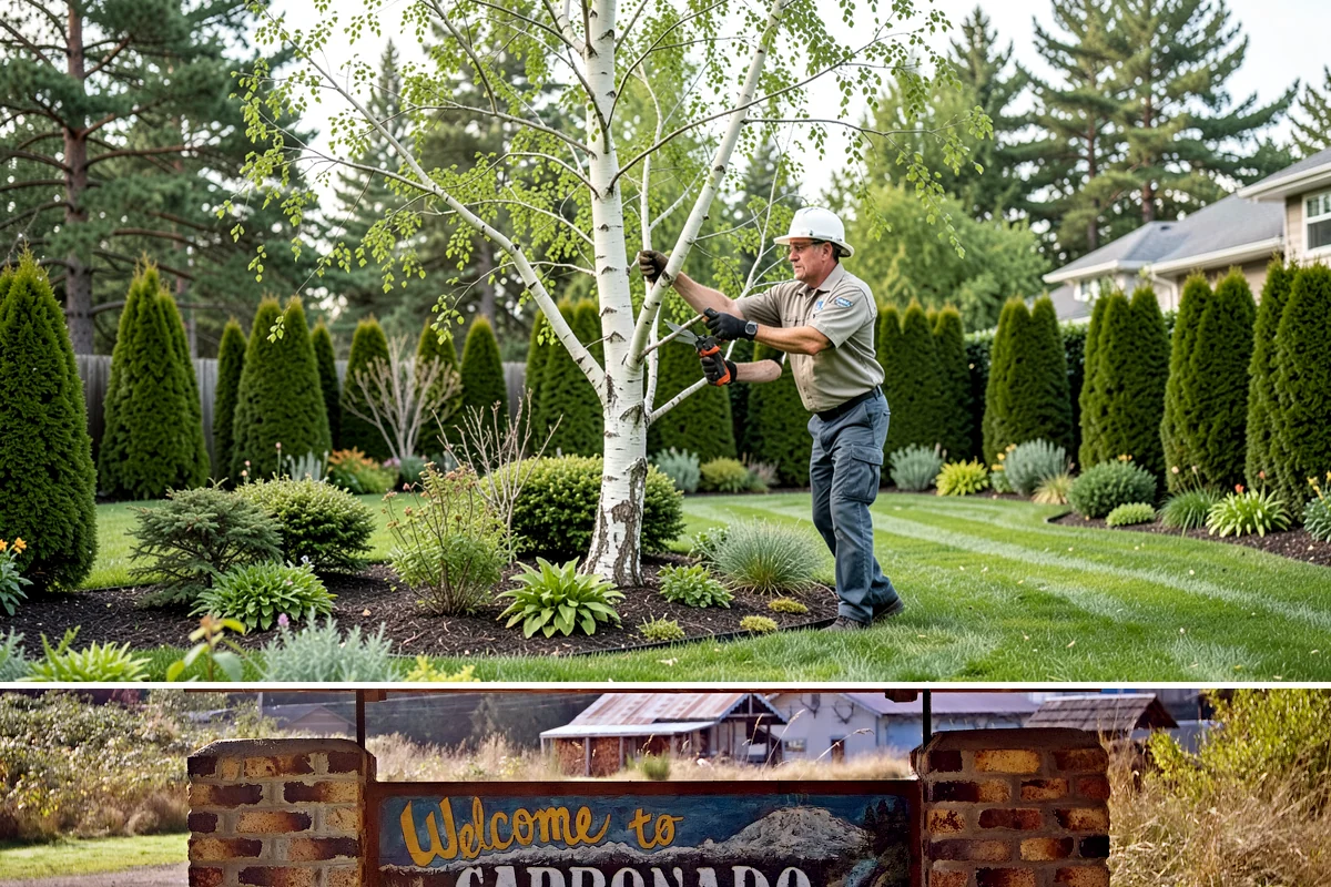 Shade Structure Installation in Carbonado, Pierce County, WA - Best installed spring through fall.