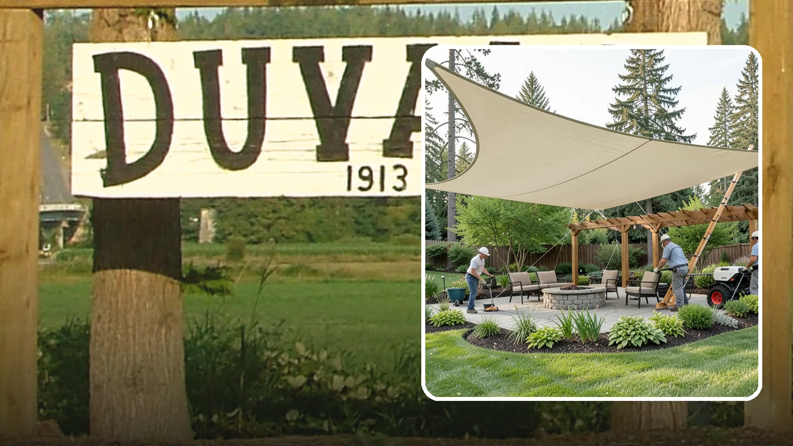 Shade Structure Installation in Duvall, King County, WA - Shade sails, canopies, and structures that bring comfortable, stylish shade to any outdoor space.