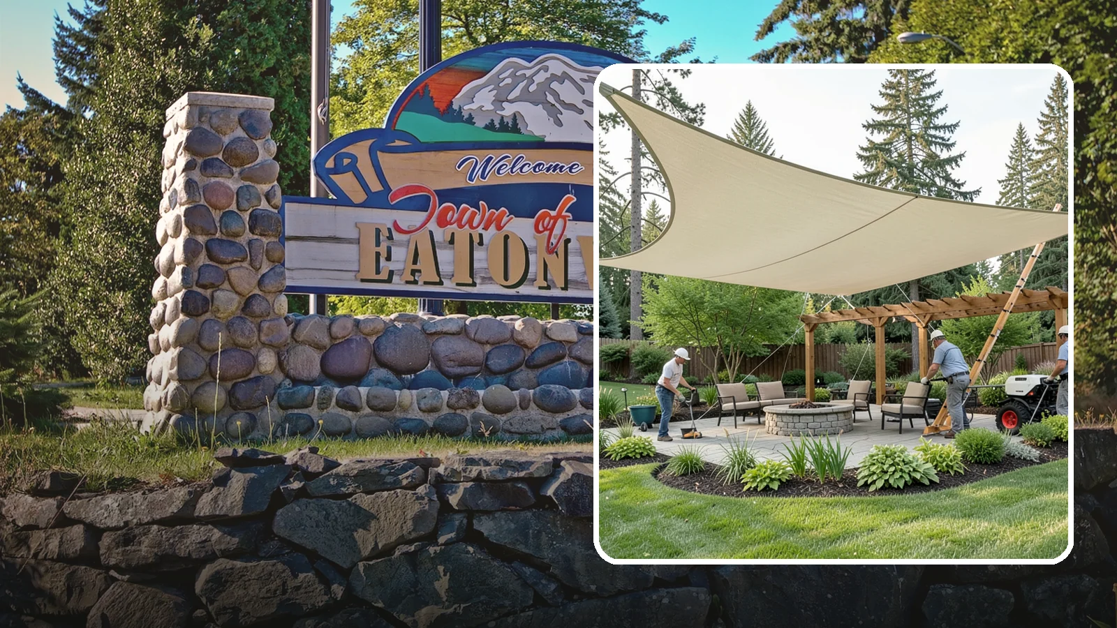 Shade Structure Installation in Eatonville, Pierce County, WA - Shade sails, canopies, and structures that bring comfortable, stylish shade to any outdoor space.