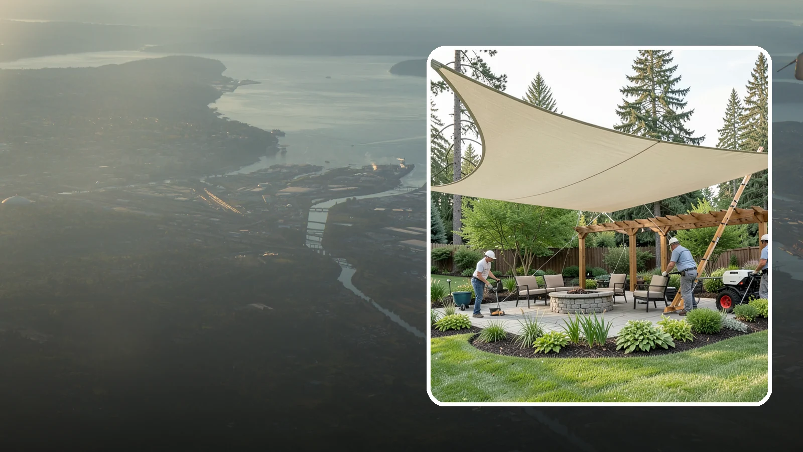 Shade Structure Installation in Fife, Pierce County, WA - Shade sails, canopies, and structures that bring comfortable, stylish shade to any outdoor space.