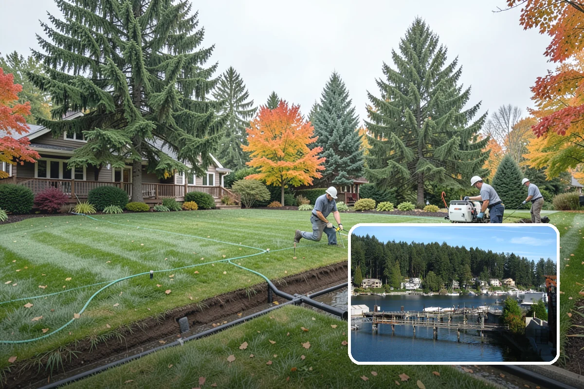 Shade Structure Installation in Gig Harbor, Pierce County, WA - Comfortable shade without a full roof