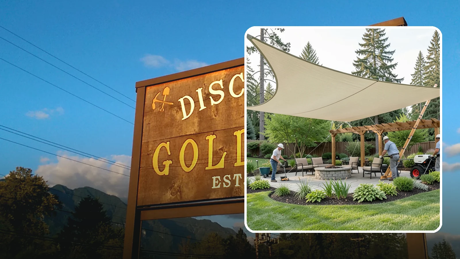 Shade Structure Installation in Gold Bar, Snohomish County, WA - Shade sails, canopies, and structures that bring comfortable, stylish shade to any outdoor space.