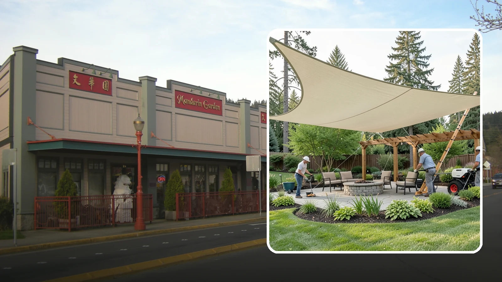 Shade Structure Installation in Issaquah, King County, WA - Shade sails, canopies, and structures that bring comfortable, stylish shade to any outdoor space.