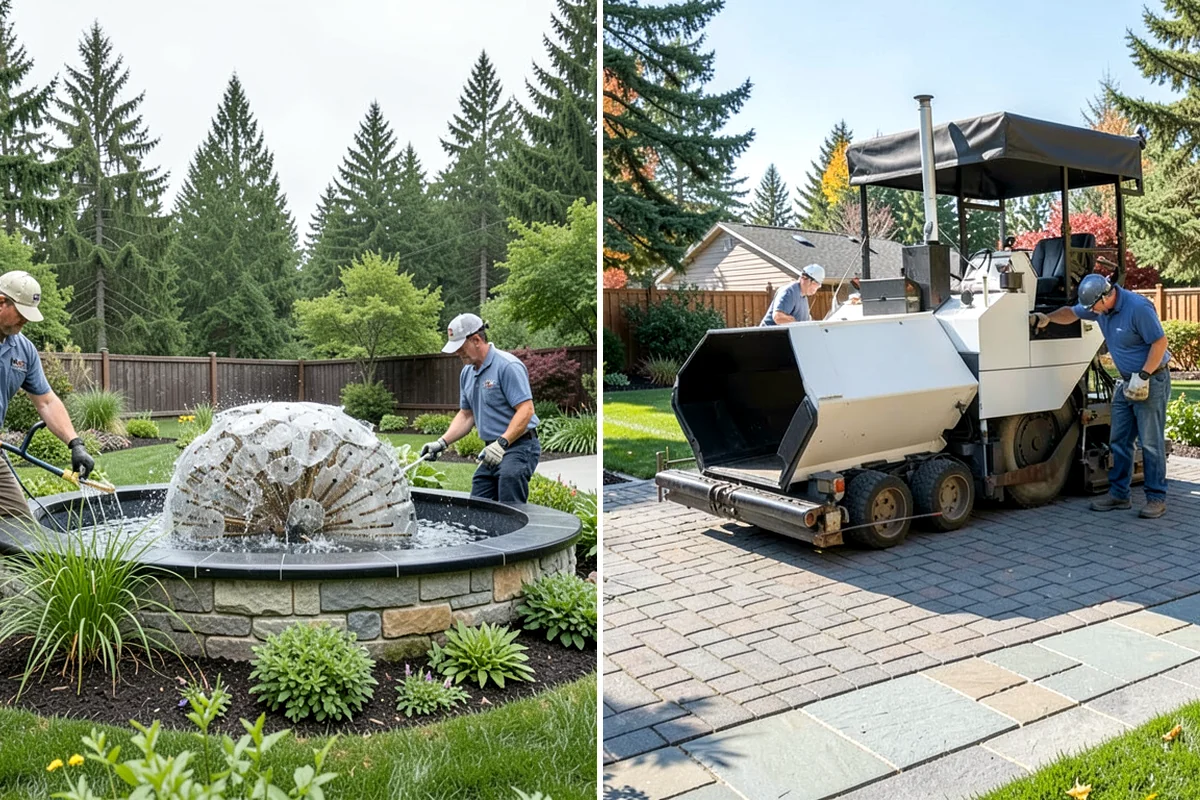 Shade Structure Installation in Lake Forest Park, King County, WA - Assess the area and shade needs