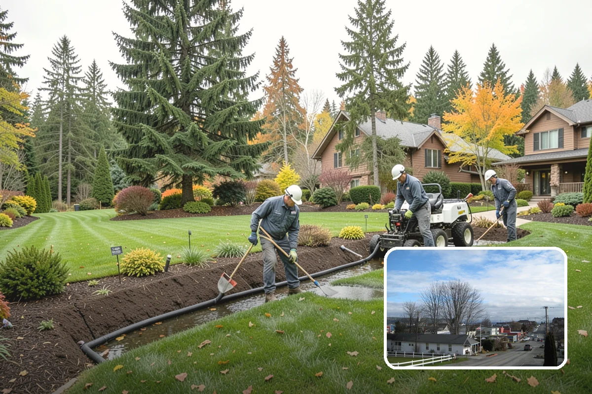 Shade Structure Installation in Langley, Island County, WA - Comfortable shade without a full roof