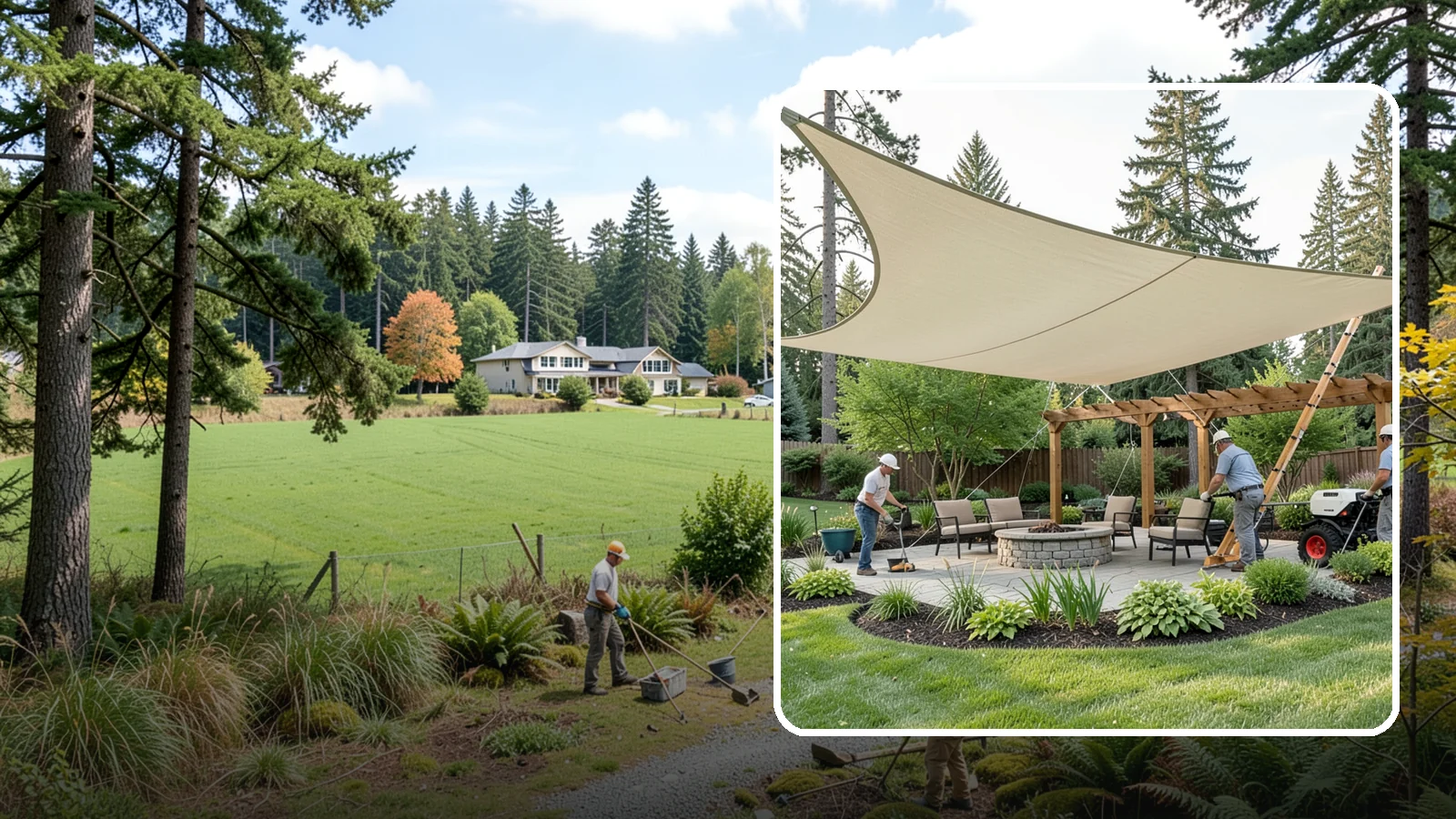 Shade Structure Installation in Lyman, Skagit County, WA - Shade sails, canopies, and structures that bring comfortable, stylish shade to any outdoor space.