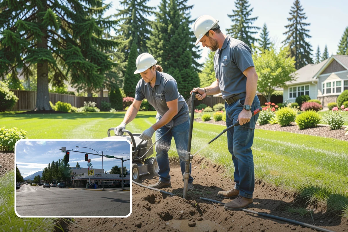 Shade Structure Installation in North Bend, King County, WA - Comfortable shade without a full roof