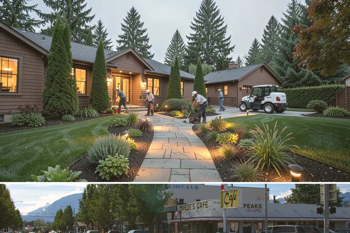 Shade Structure Installation in North Bend, King County, WA - Best installed spring through fall.