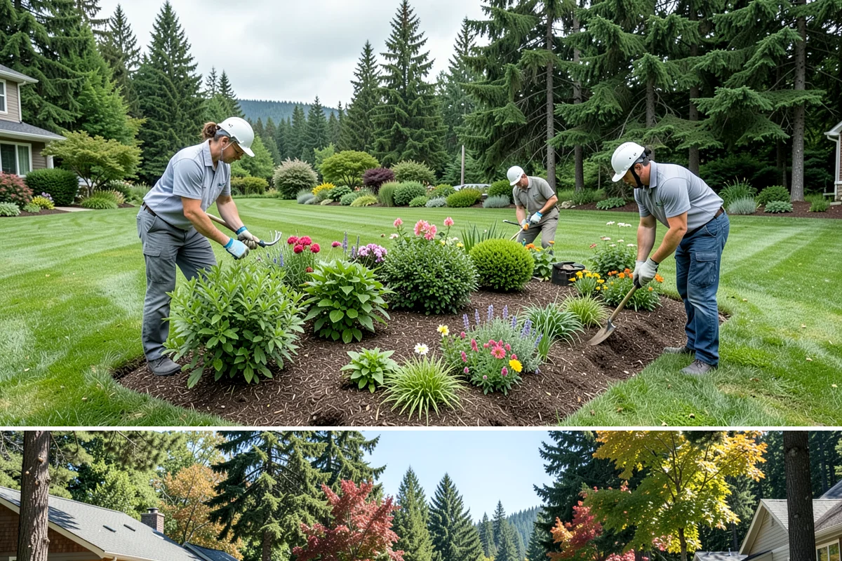 Shade Structure Installation in Orting, Pierce County, WA - Best installed spring through fall.
