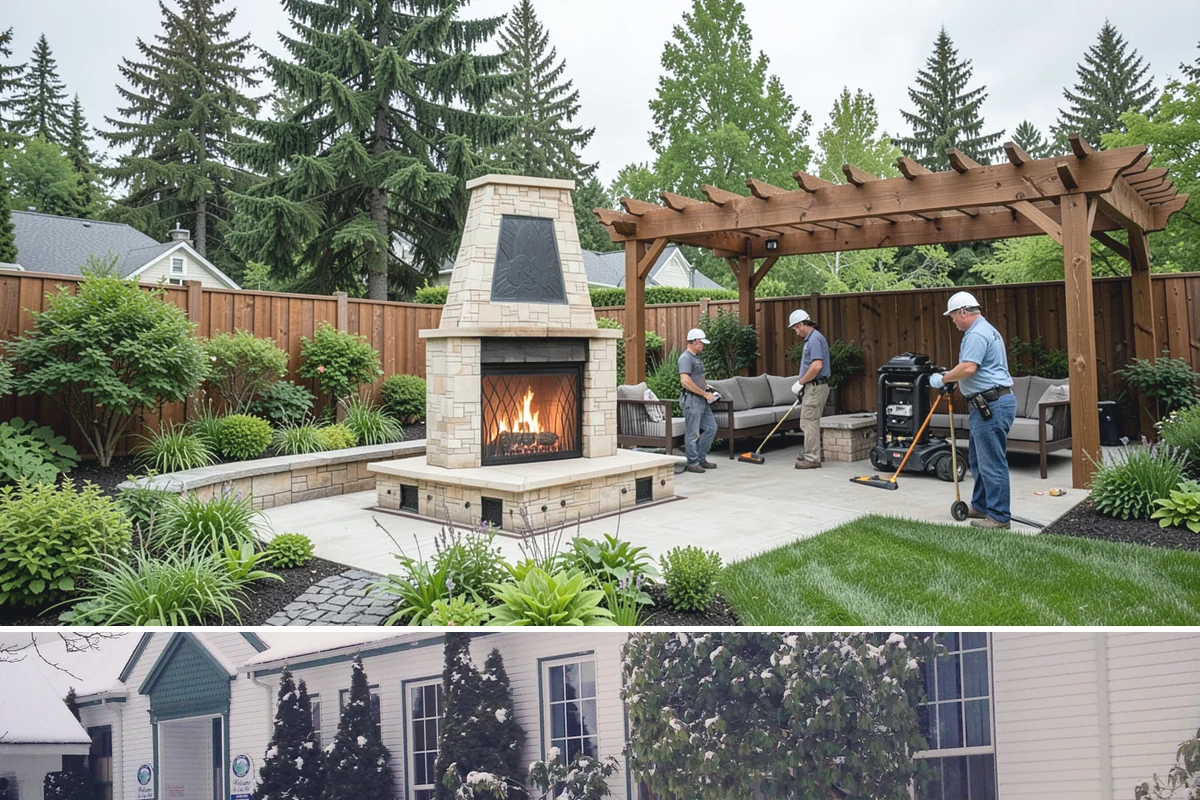 Shade Structure Installation in Pacific, King County, WA - Best installed spring through fall.