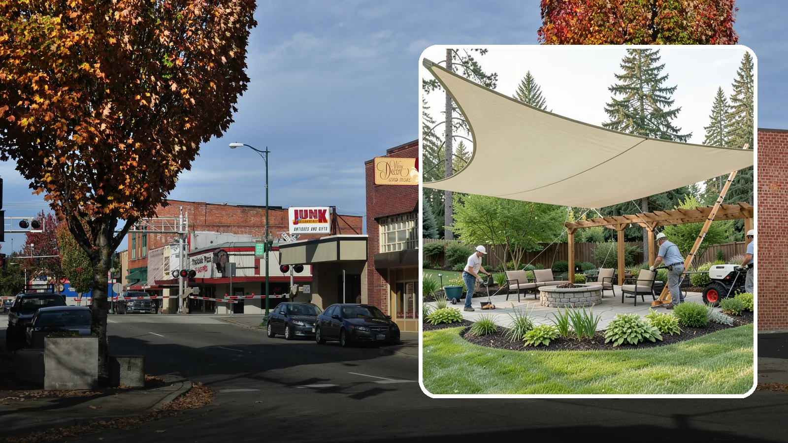 Shade Structure Installation in Puyallup, Pierce County, WA - Shade sails, canopies, and structures that bring comfortable, stylish shade to any outdoor space.