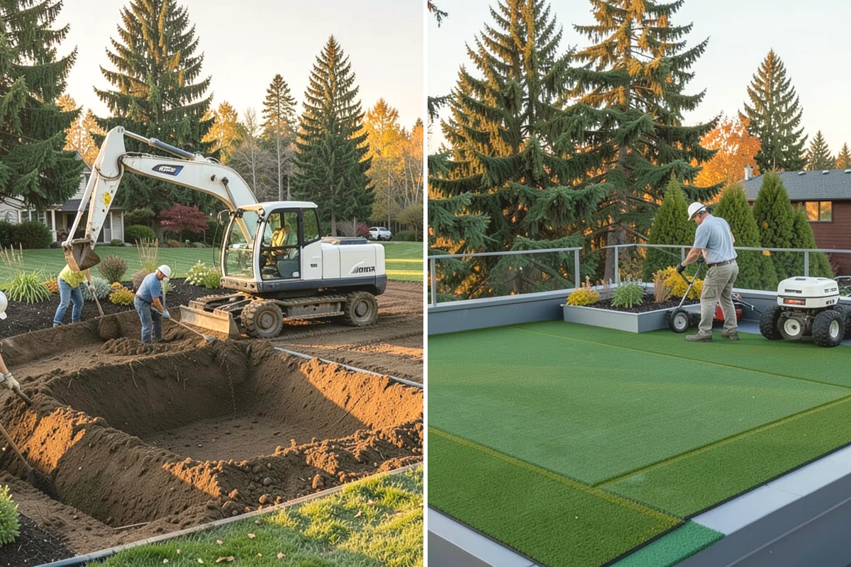 Shade Structure Installation in Yarrow Point, King County, WA - Assess the area and shade needs