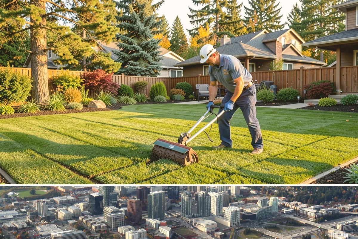 Shade Tree Planting in Bellevue, King County, WA - Fall planting lets shade trees establish roots through Northwest winter rains, while early spring is the next-best window before...