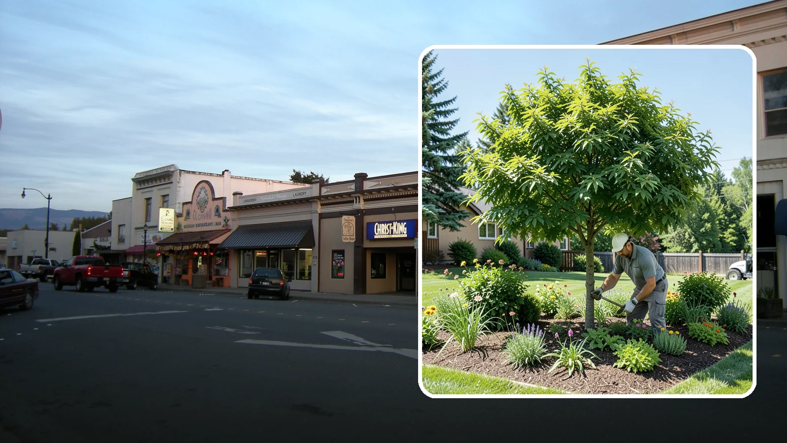 Shade Tree Planting in Burlington, Skagit County, WA - We plant large-canopy shade trees that cool your yard and elevate Northwest landscapes.
