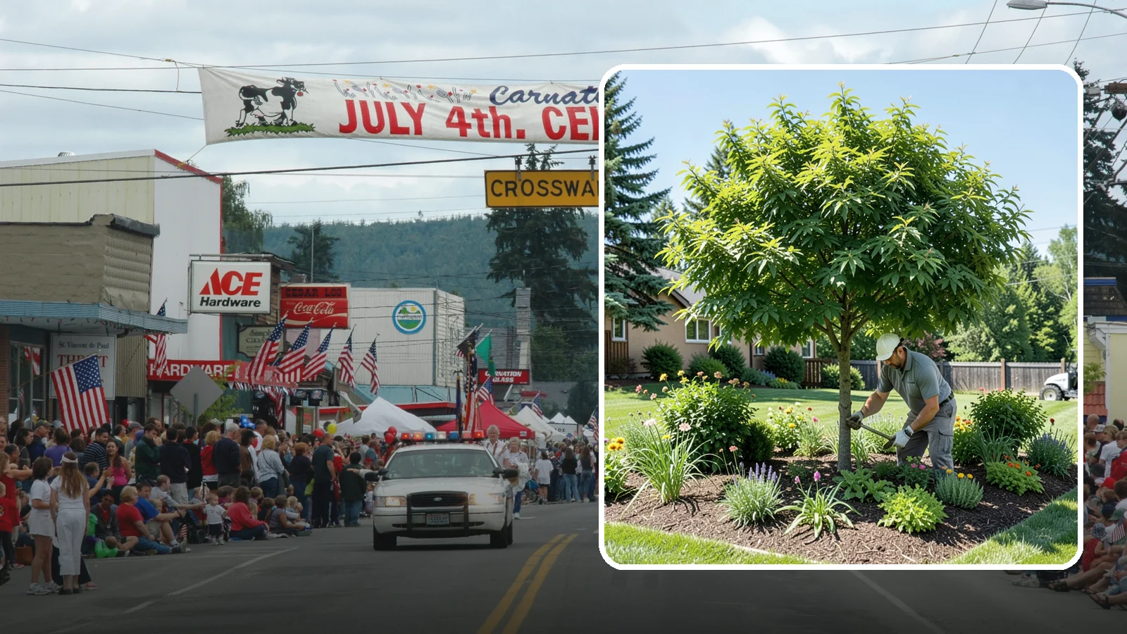 Shade Tree Planting in Carnation, King County, WA - We plant large-canopy shade trees that cool your yard and elevate Northwest landscapes.