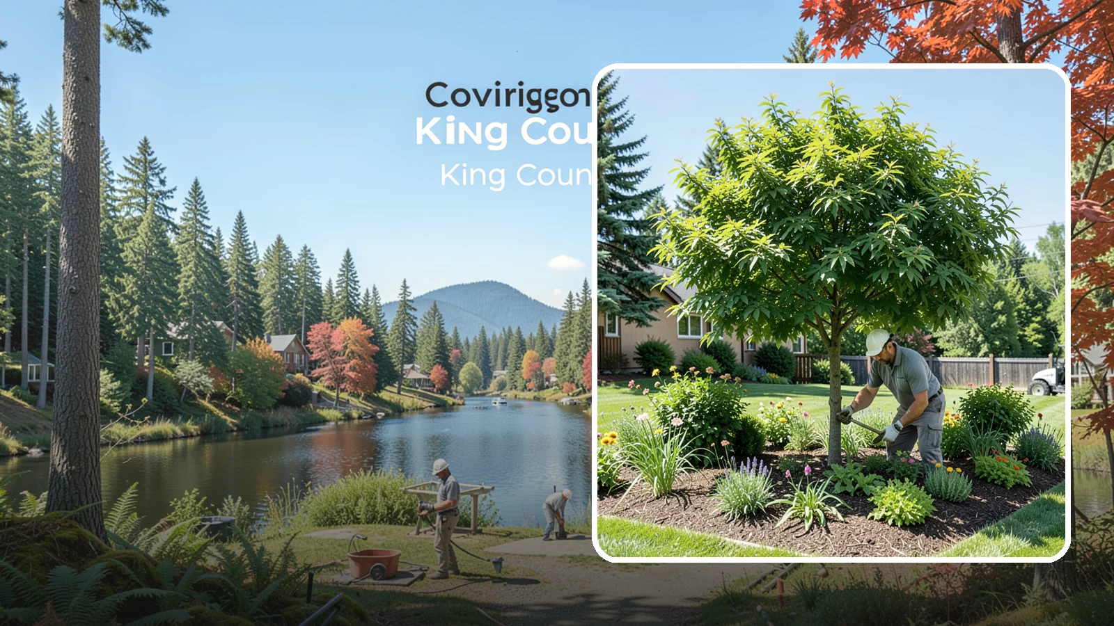 Shade Tree Planting in Covington, King County, WA - We plant large-canopy shade trees that cool your yard and elevate Northwest landscapes.