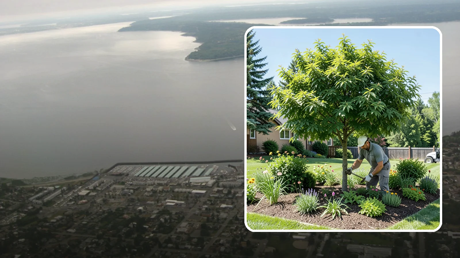 Shade Tree Planting in Des Moines, King County, WA - We plant large-canopy shade trees that cool your yard and elevate Northwest landscapes.