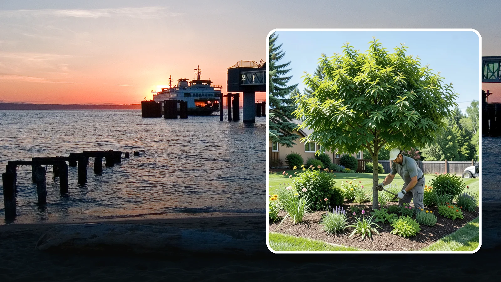 Shade Tree Planting in Edmonds, Snohomish County, WA - We plant large-canopy shade trees that cool your yard and elevate Northwest landscapes.