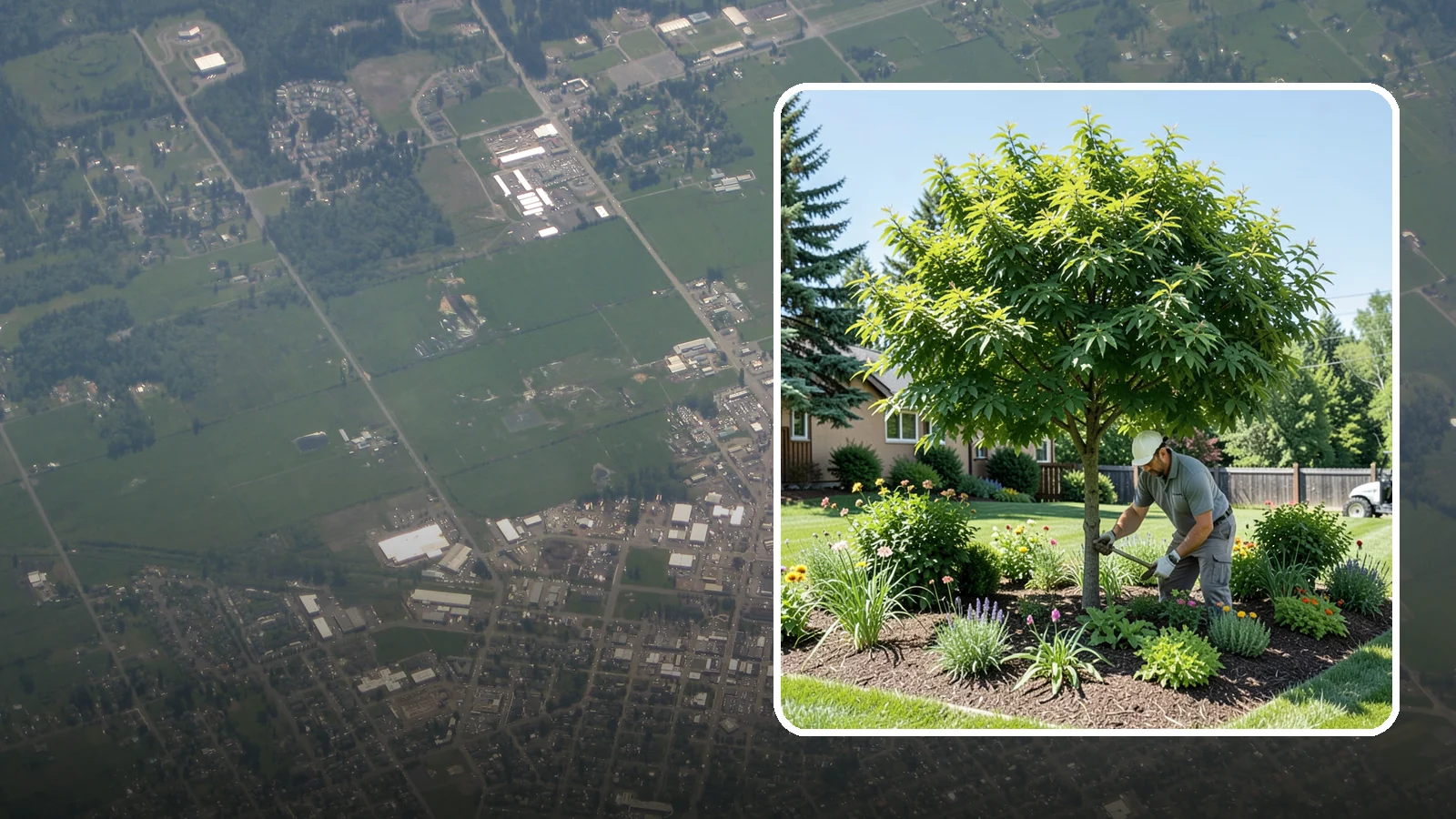 Shade Tree Planting in Enumclaw, King County, WA - We plant large-canopy shade trees that cool your yard and elevate Northwest landscapes.