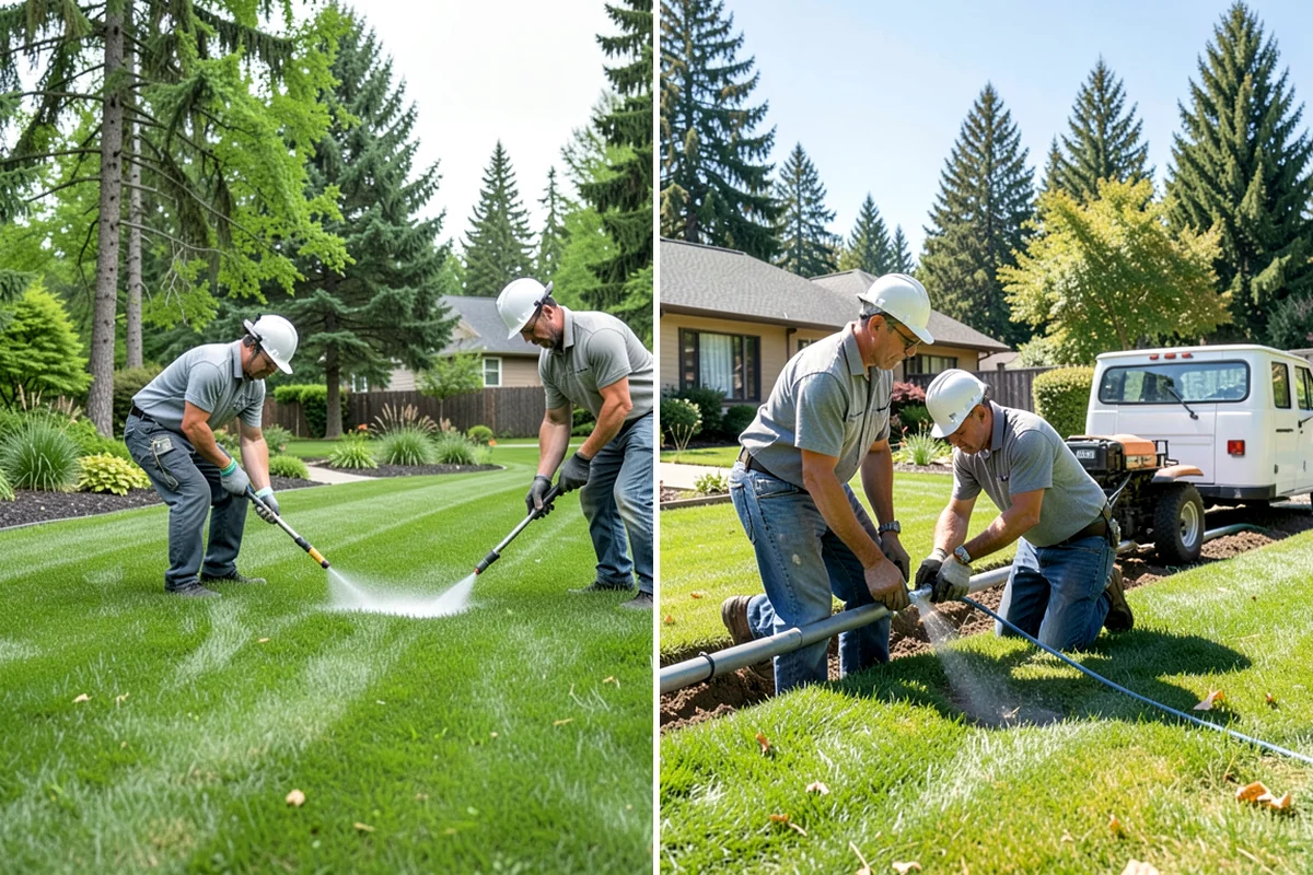 Shade Tree Planting in Enumclaw, King County, WA - Evaluate the site for mature canopy and clearance