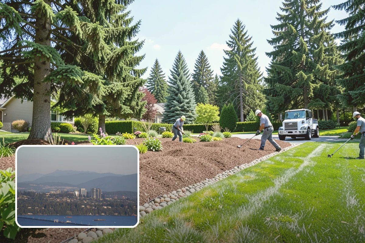 Shade Tree Planting in Medina, King County, WA - Cooling summer shade that reduces energy costs
