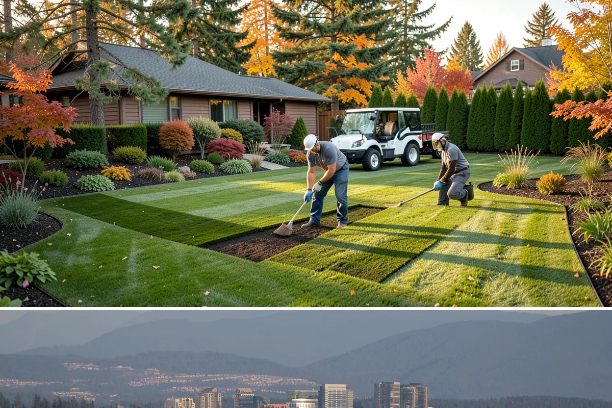 Shade Tree Planting in Medina, King County, WA - Fall planting lets shade trees establish roots through Northwest winter rains, while early spring is the next-best window before...