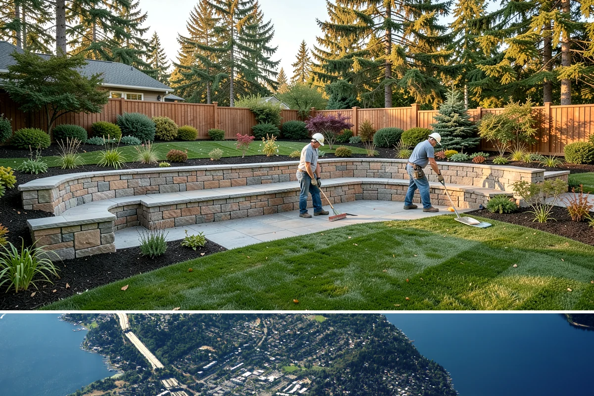 Shade Tree Planting in Mercer Island, King County, WA - Fall planting lets shade trees establish roots through Northwest winter rains, while early spring is the next-best window before...