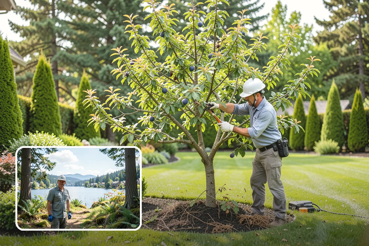 Shade Tree Planting in Milton, King County, WA - Cooling summer shade that reduces energy costs
